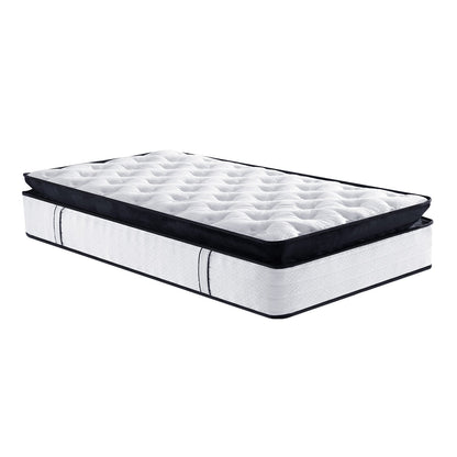 Laura Hill King Mattress Bed Size Euro Top 5 Zone Spring Foam 32cm Bedding Pocket - Furniture > Mattresses > Mattress
