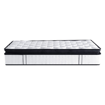 Laura Hill King Mattress Bed Size Euro Top 5 Zone Spring Foam 32cm Bedding Pocket - Furniture > Mattresses > Mattress
