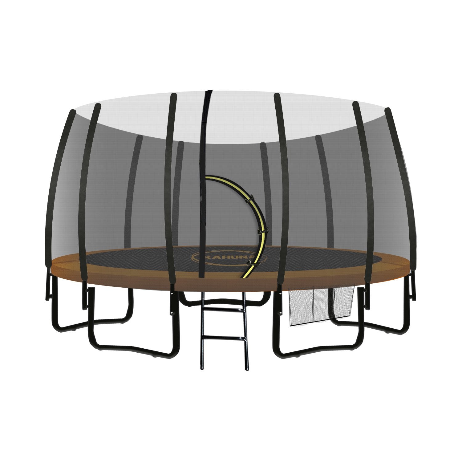 Kahuna Twister 12ft Springless Trampoline Outdoor Mat Pad Net Ladder - Sports & Fitness > Trampolines > Trampolines &