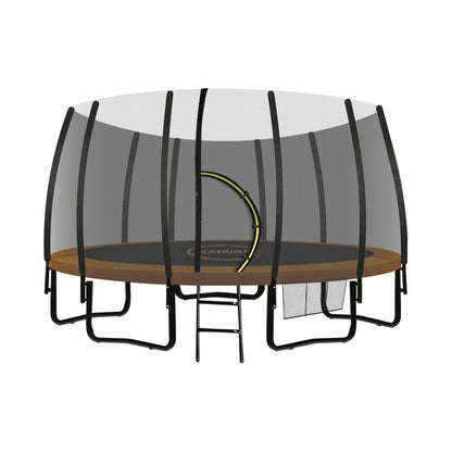 Kahuna Twister 12ft Springless Trampoline Outdoor Mat Pad Net Ladder - Sports & Fitness > Trampolines > Trampolines &