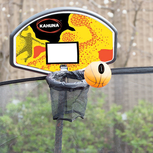 Kahuna Trampoline Basketball Ring Set with Mini Ball and Pump - Sports & Fitness > Trampolines > Trampolines &