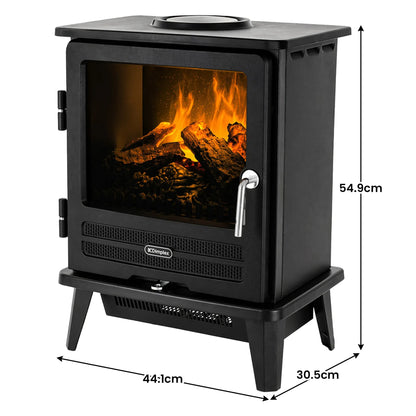 Dimplex 2kW Willowbrook Opti Myst Portable Electric Stove Flame and Smoke Effect