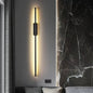 BAMDECOR Modern Minimalist Wall Light Long Tube LED Black Bedside Sconces Wall Lights with with Acrylic Shade Wall