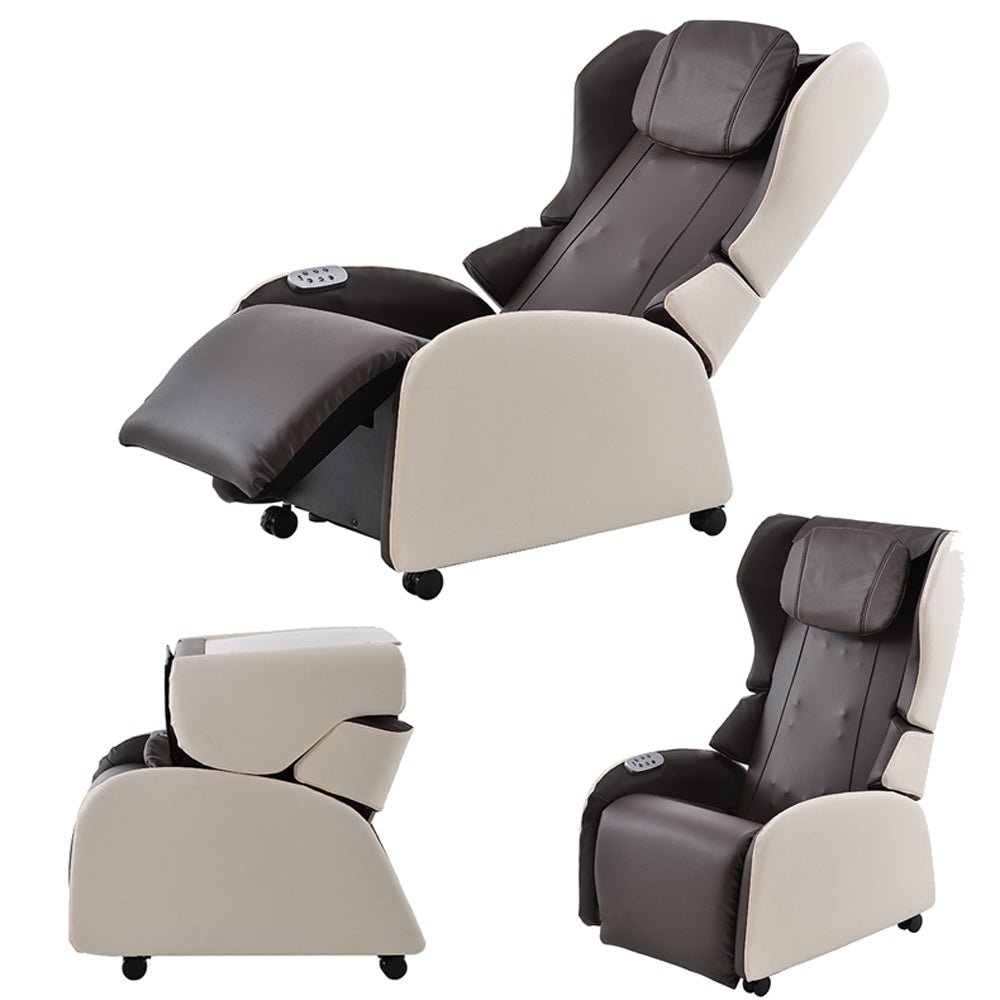 Foldable Electric Massage Chair Zero Gravity Chairs Recliner Full Body Bluetooth Speaker USB Charge Back Neck Furniture