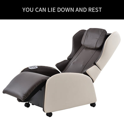 Foldable Electric Massage Chair Zero Gravity Chairs Recliner Full Body Bluetooth Speaker USB Charge Back Neck Furniture