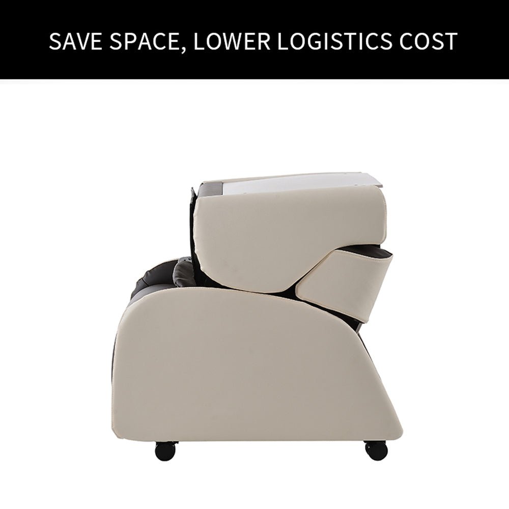 Foldable Electric Massage Chair Zero Gravity Chairs Recliner Full Body Bluetooth Speaker USB Charge Back Neck Furniture