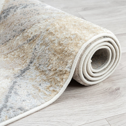 Avani Marble Rug - Stone - 160x230 - Home & Garden > Rugs > Floor Rugs
