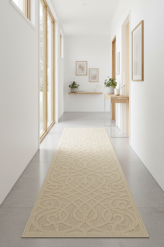 Alpha Outdoor Rug - Cream - 160x230