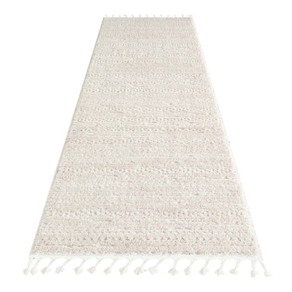 Addie Soft Pile Rug - Ivory - 160x230 - Home & Garden > Rugs > Floor Rugs