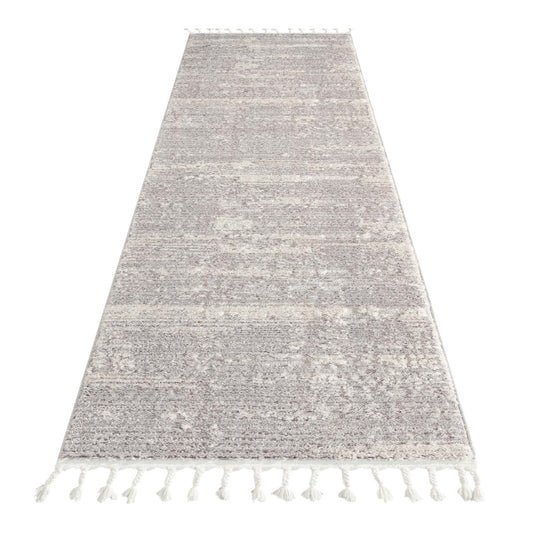 Addie Soft Pile Rug - Light Grey - 160x230 - Home & Garden > Rugs > Floor Rugs