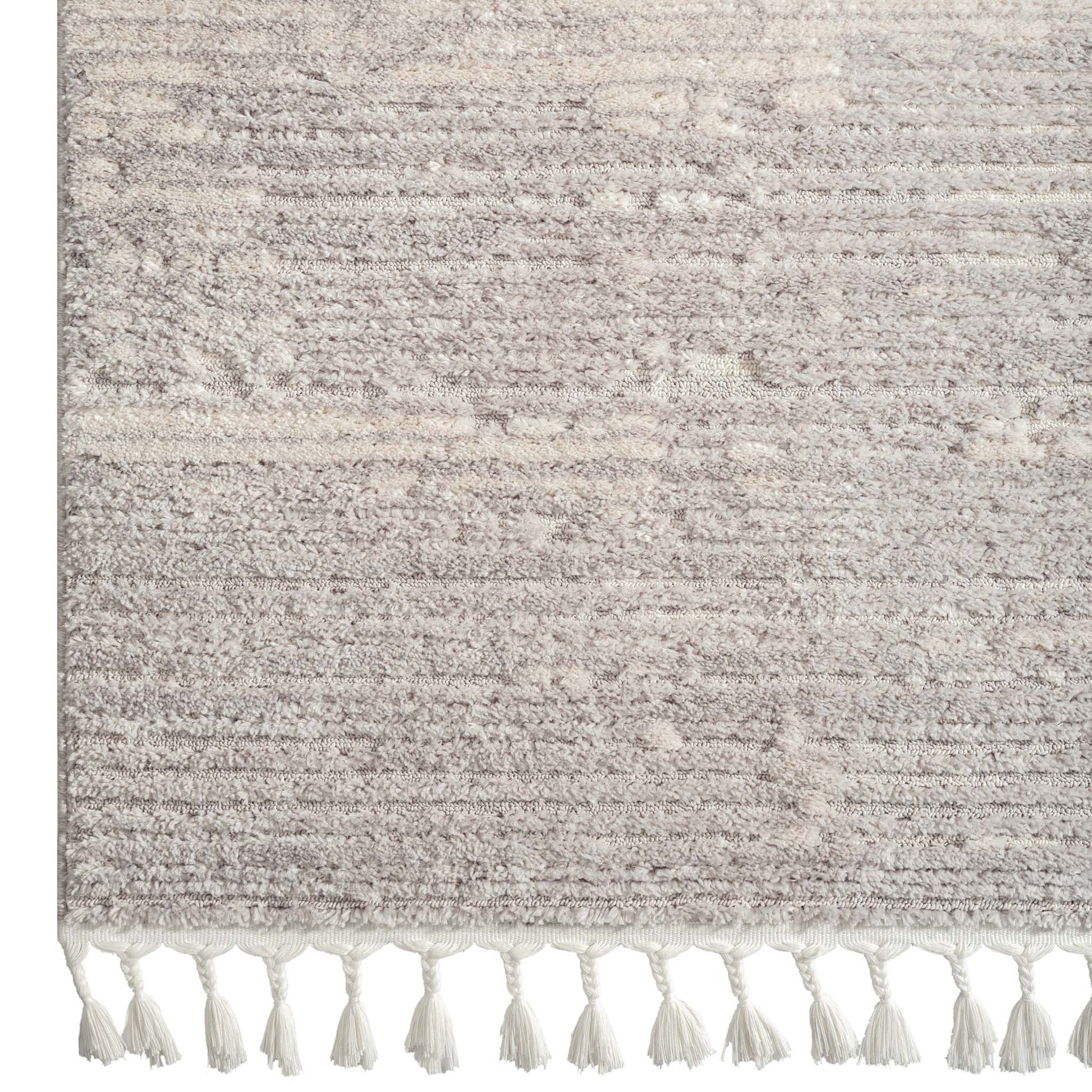 Addie Soft Pile Rug - Light Grey - 160x230 - Home & Garden > Rugs > Floor Rugs