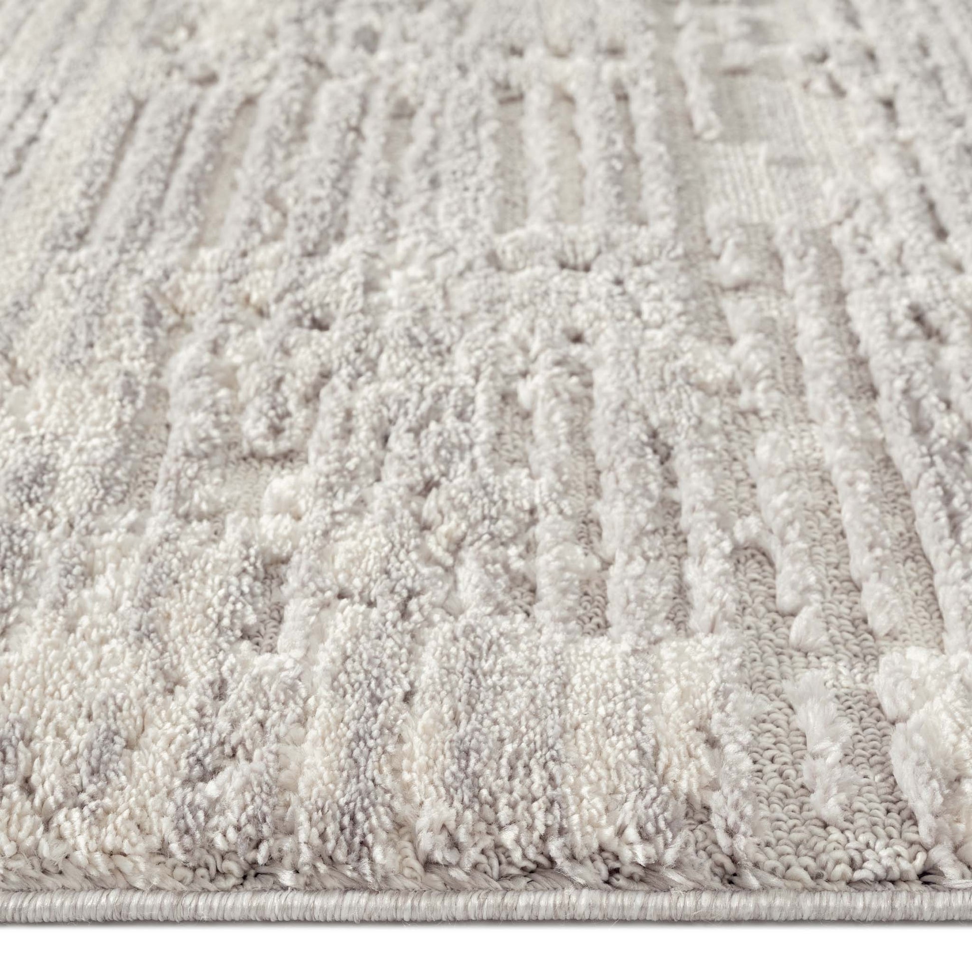 Addie Soft Pile Rug - Light Grey - 160x230 - Home & Garden > Rugs > Floor Rugs