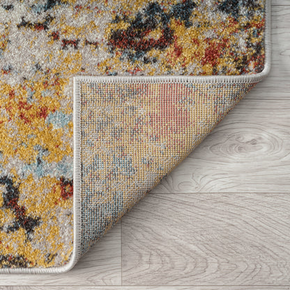 Oriental Multi Hues Rug - Multi - 160x230 - Home & Garden > Rugs > Round Rugs