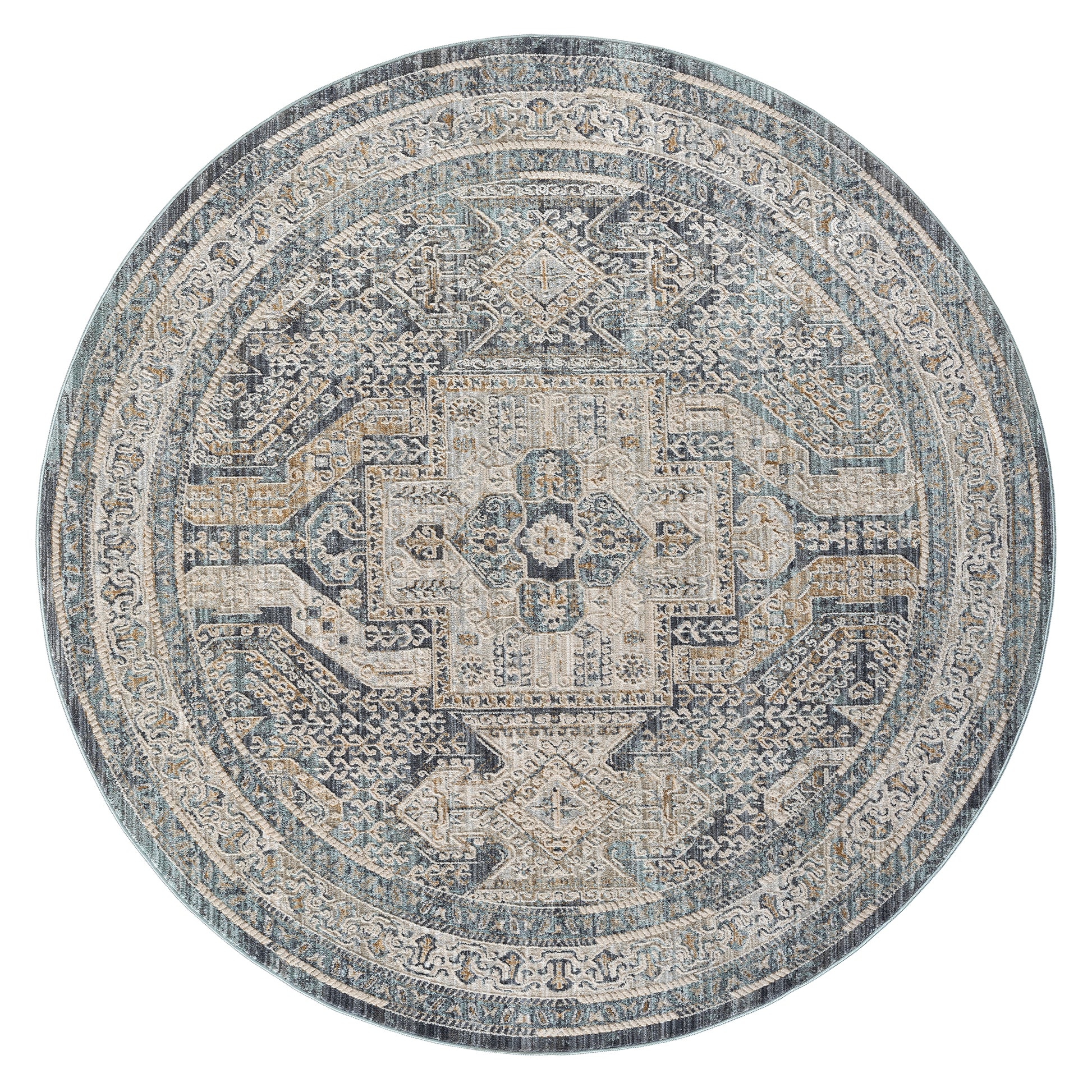 Aubre Contemporary Area Rug - Charcoal - 160x240 - Home & Garden > Rugs > Floor Rugs