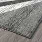 Adore Geometric Textural Rug - Grey - 200x290 - Home & Garden > Rugs > Floor Rugs