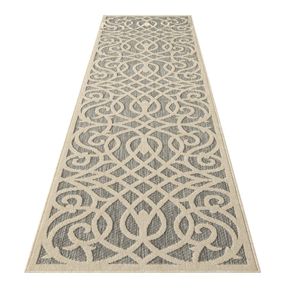 Alpha Outdoor Rug - Grey - 200x290 - Home & Garden > Rugs > Round Rugs