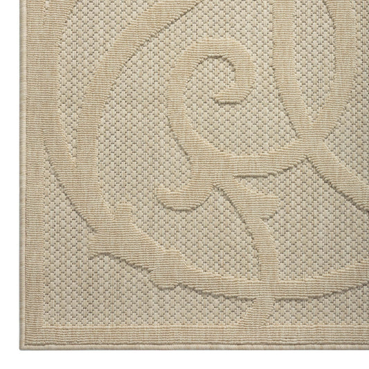 Alpha Outdoor Rug - Cream - 200x290 - Home & Garden > Rugs > Floor Rugs