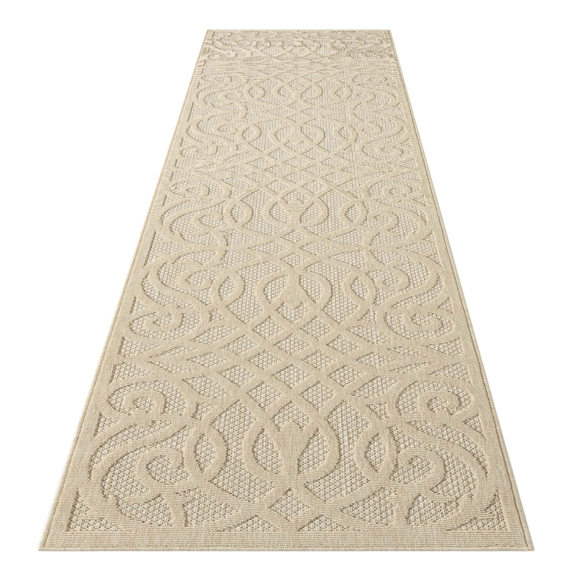 Alpha Outdoor Rug - Cream - 200x290 - Home & Garden > Rugs > Floor Rugs