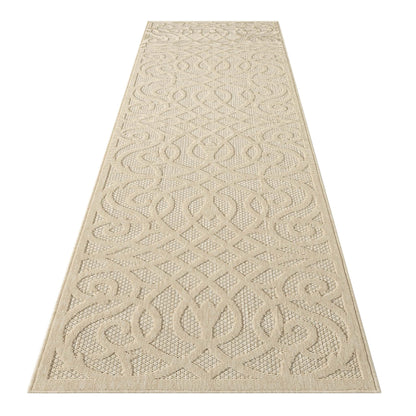 Alpha Outdoor Rug - Cream - 200x290 - Home & Garden > Rugs > Floor Rugs