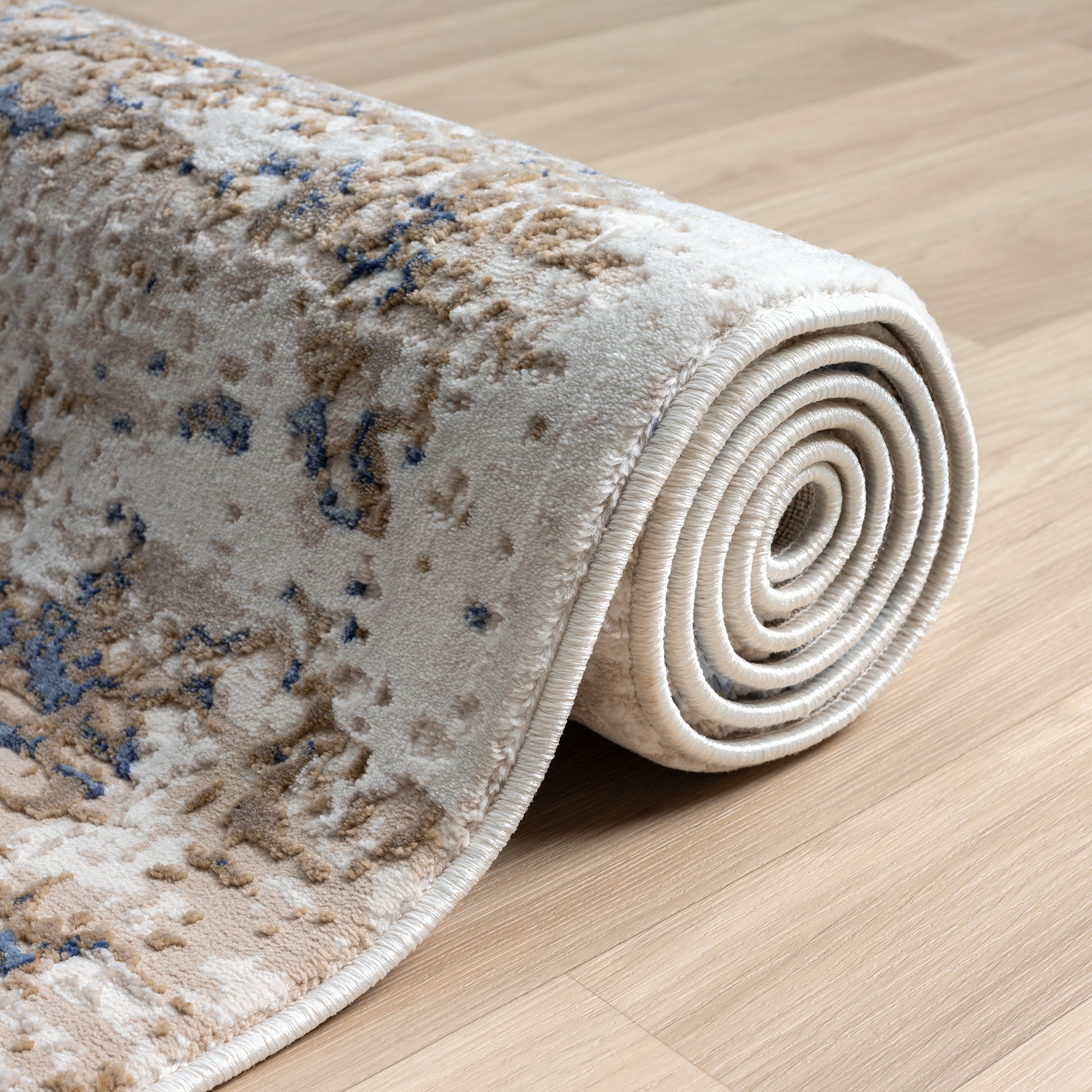 Grande Jacquard Rug - Arctic - 200x290 - Home & Garden > Rugs > Round Rugs