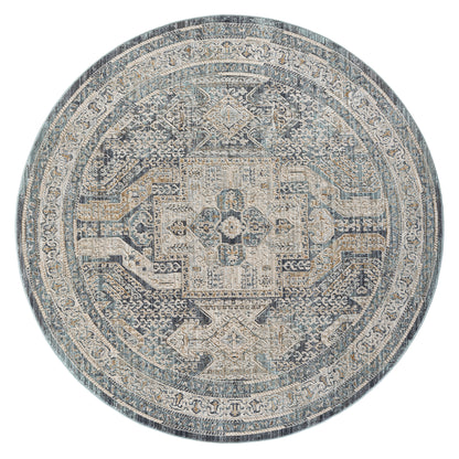Aubre Contemporary Area Rug - Charcoal - 240x240 - Home & Garden > Rugs > Floor Rugs