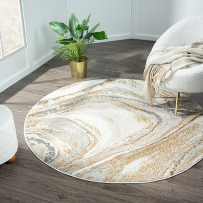 Avani Marble Rug - Sand - 240x330 - Home & Garden > Rugs > Floor Rugs