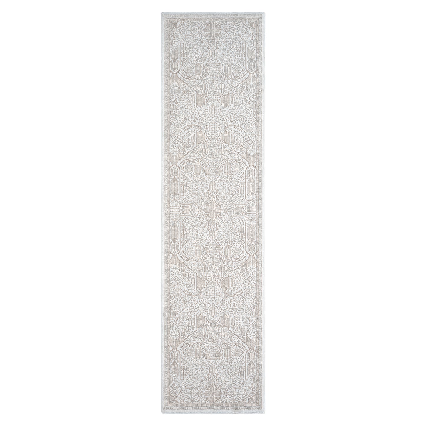 Grande Jacquard Rug - Sand - 240x330 - Home & Garden > Rugs > Floor Rugs