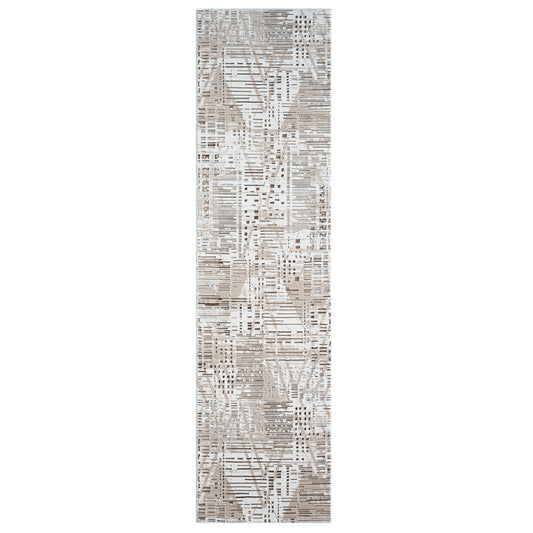 Grande Jacquard Rug - Taupe - 240x330 - Home & Garden > Rugs > Floor Rugs