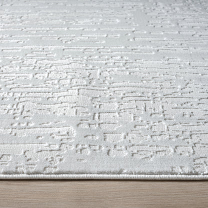 Grande Jacquard Rug - Pearl - 240x330 - Home & Garden > Rugs > Floor Rugs
