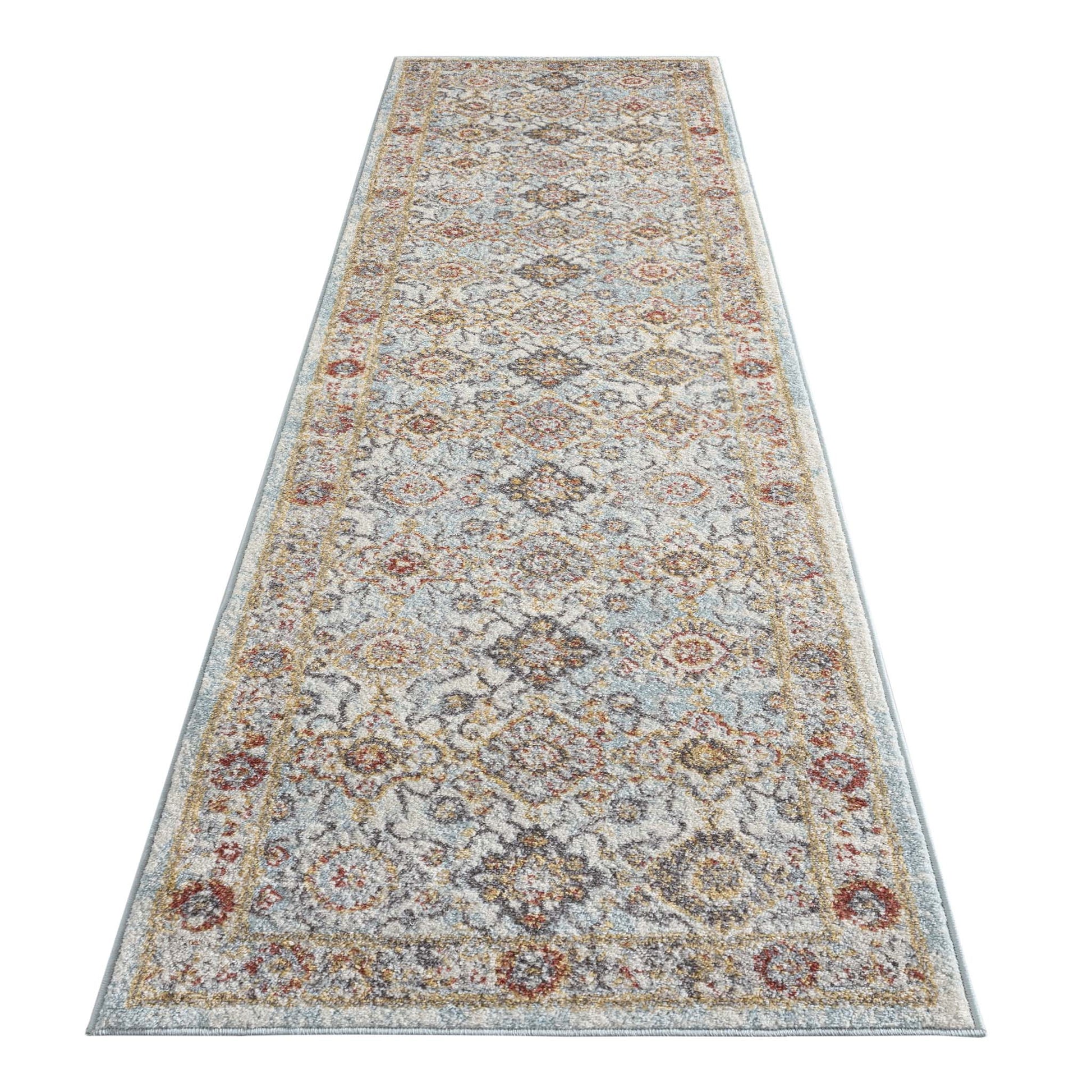 Asher Country Rug Blue 240x330 Home & Garden > Rugs > Round Rugs