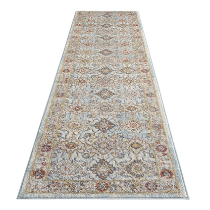 Asher Country Rug Blue 240x330 Home & Garden > Rugs > Round Rugs