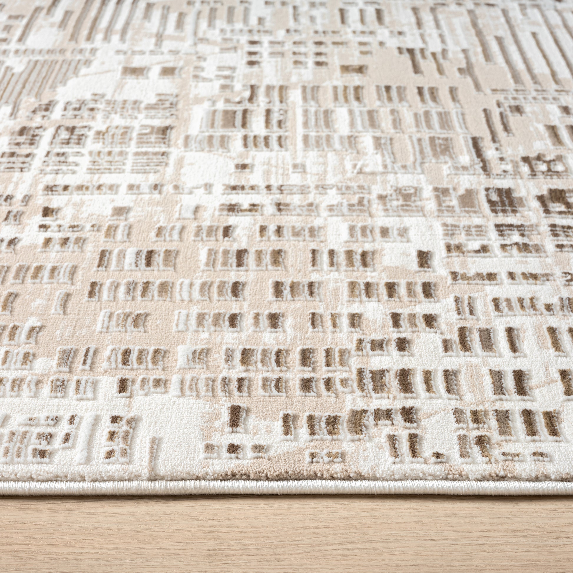 Grande Jacquard Rug - Taupe - 300x400 - Home & Garden > Rugs > Floor Rugs