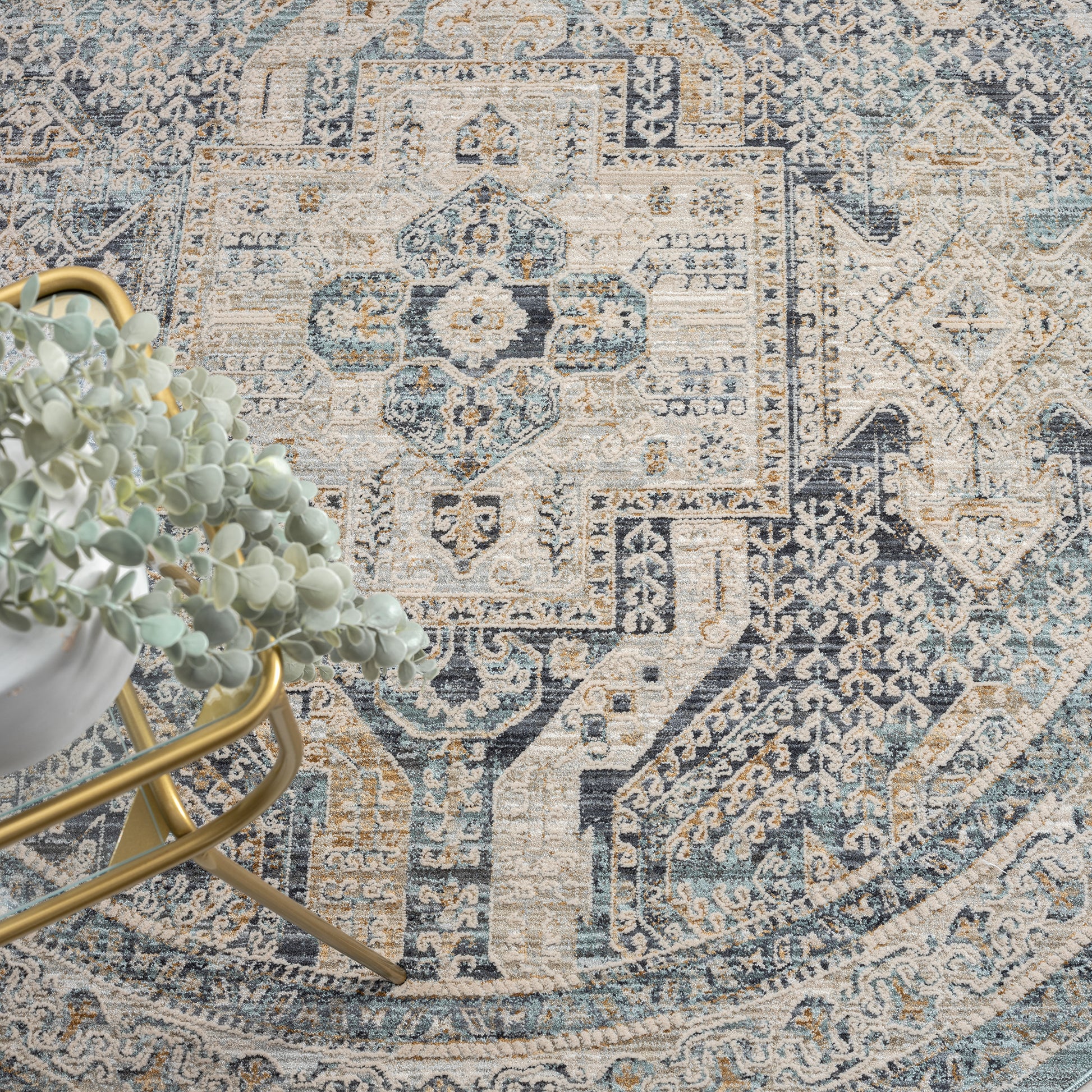 Aubre Contemporary Area Rug - Charcoal - 300x400 - Home & Garden > Rugs > Floor Rugs