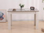 Dining Table Rectangular Wooden 120M-Grey&White - Furniture > Dining > Dining Tables