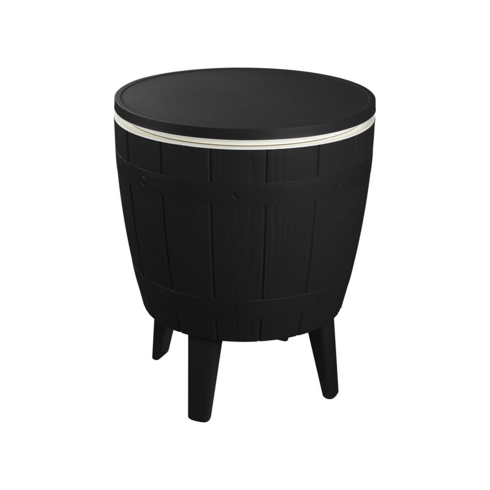 Black Ice Bucket Table - Furniture > Outdoor > Outdoor Furniture Accessories