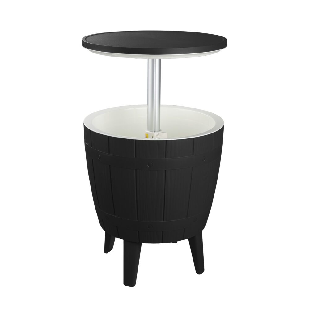 Black Ice Bucket Table - Furniture > Outdoor > Outdoor Furniture Accessories