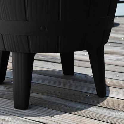 Black Ice Bucket Table - Furniture > Outdoor > Outdoor Furniture Accessories