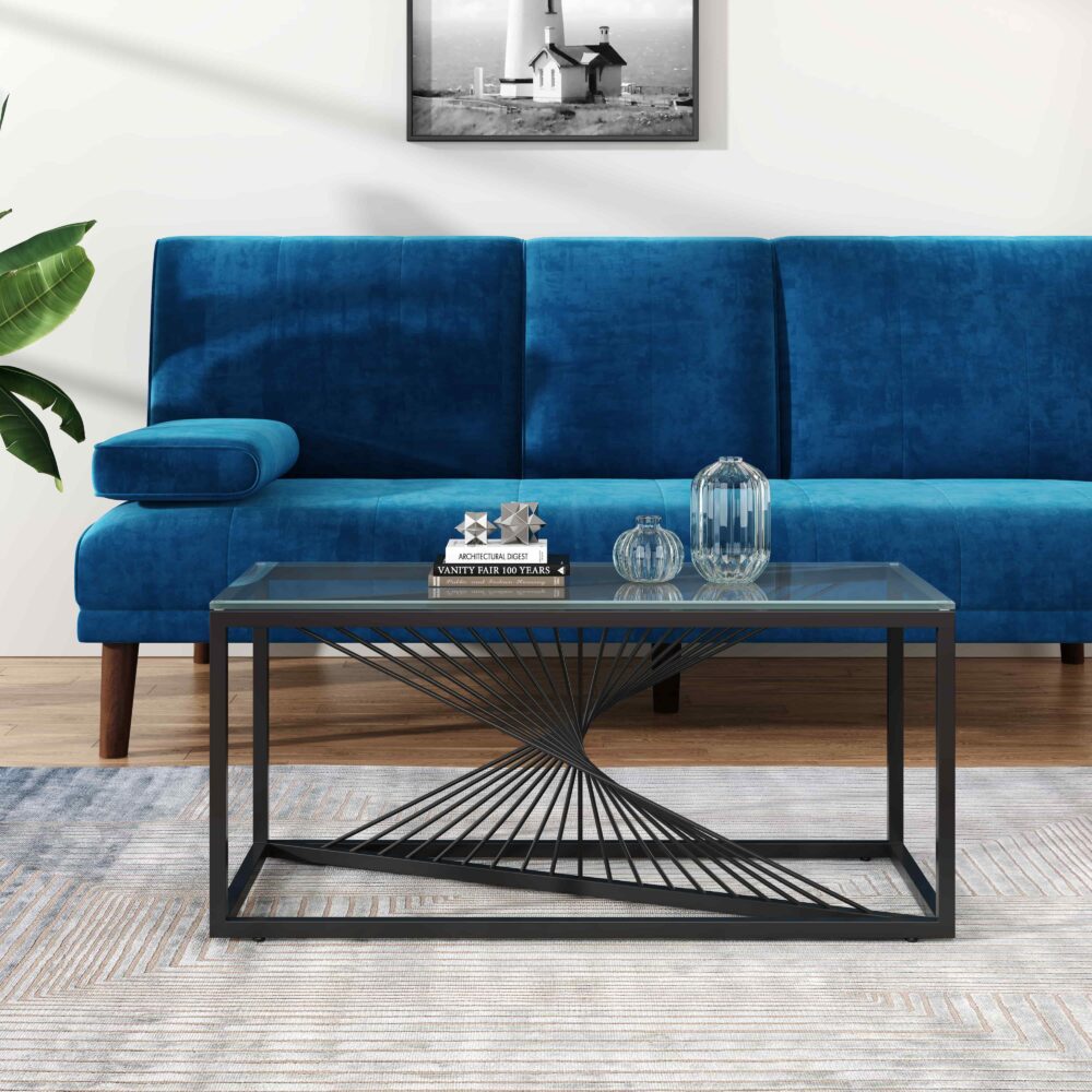Eleganza Glass Enclave Coffee Table - Furniture > Living Room > Coffee Tables