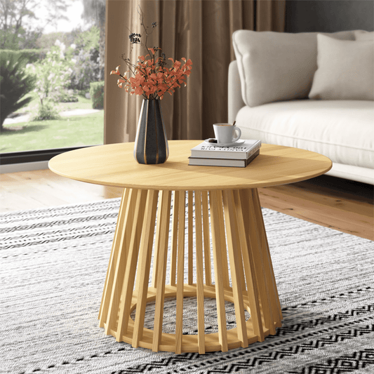 Palmer Coastal Haven Natural Coffee Table - Furniture > Living Room > Coffee Tables