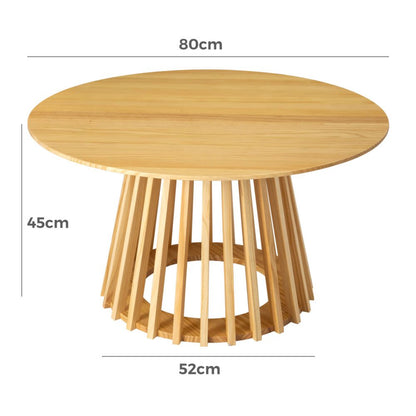 Palmer Coastal Haven Natural Coffee Table - Furniture > Living Room > Coffee Tables