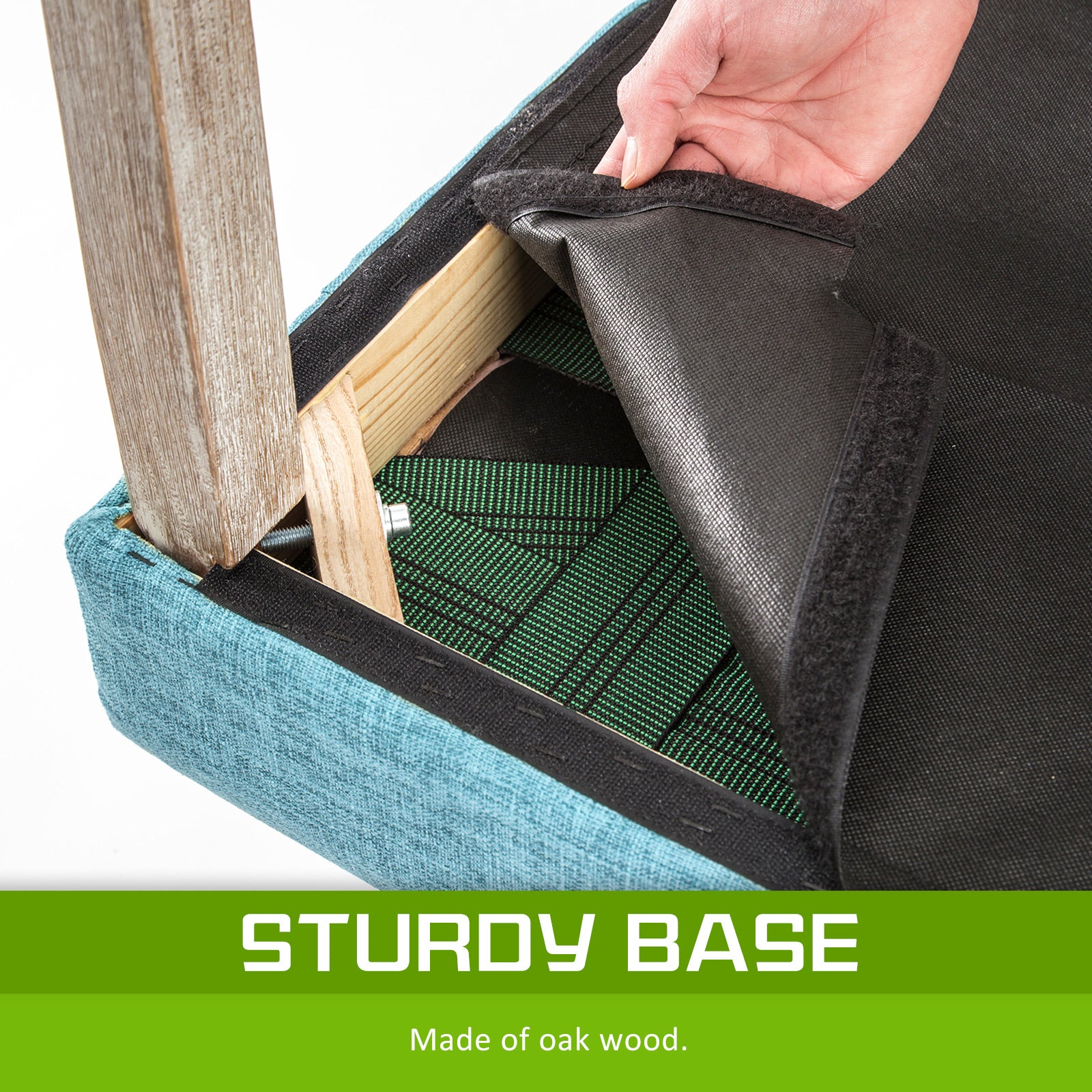 French Provincial Dining Chair Oak Leg AMOUR BLUE - Furniture > Dining > Kitchen & Dining Chairs