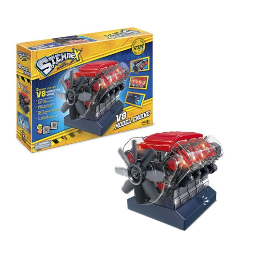 Stemnex Amazing V8 Model Engine STEM Toy Build Your Own Educational Construction Kit - Baby & Kids > Baby & Kid’s Toys