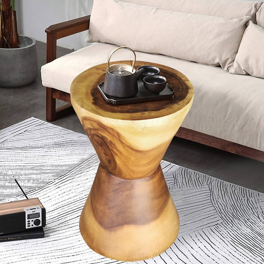 Hourglass Side Table or Stool bedside side drinks table - Furniture > Bedroom > Bedside Tables