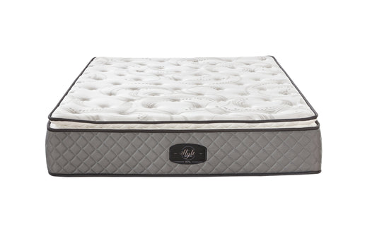 Comfort Euro Top 30cm Pocket Spring Mattress - Double - Furniture > Mattresses > Double Mattress