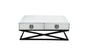 Athens Mirrored Coffee Table- Black Legs - Furniture > Living Room > Coffee Tables