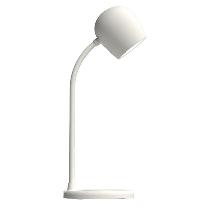 Kreafunk Ellie Lamp W/ Qi Charger And Bluetooth Speaker - White