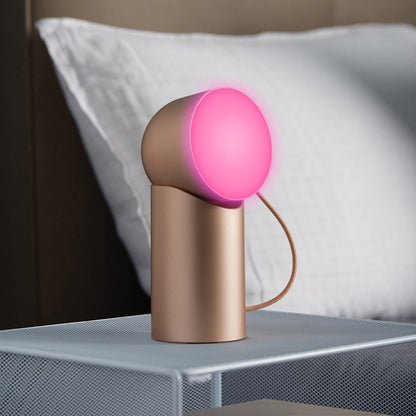 Lexon Orbe Portable Led Lamp With Moving Head - Gold - Home & Garden > Lighting > Table Lamps