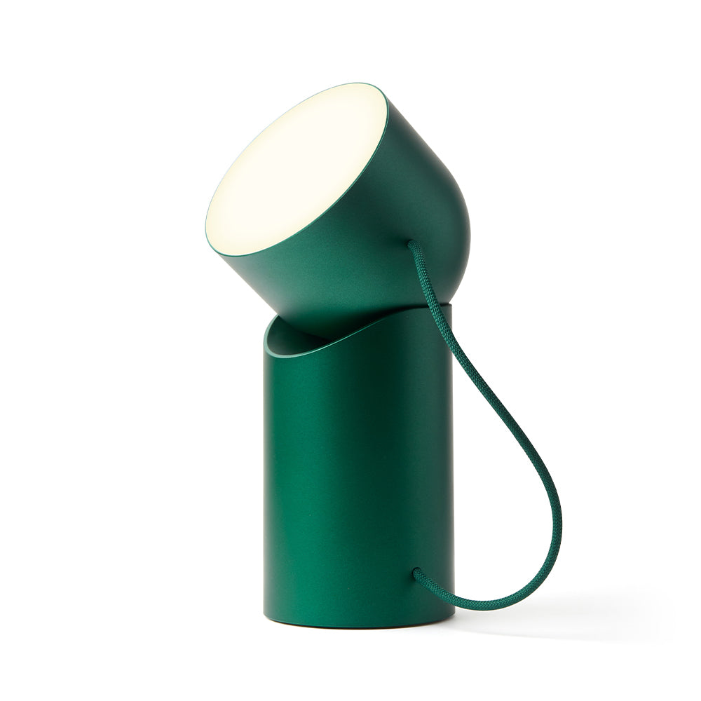 Lexon Orbe Portable Led Lamp With Moving Head - Green - Home & Garden > Lighting > Table Lamps