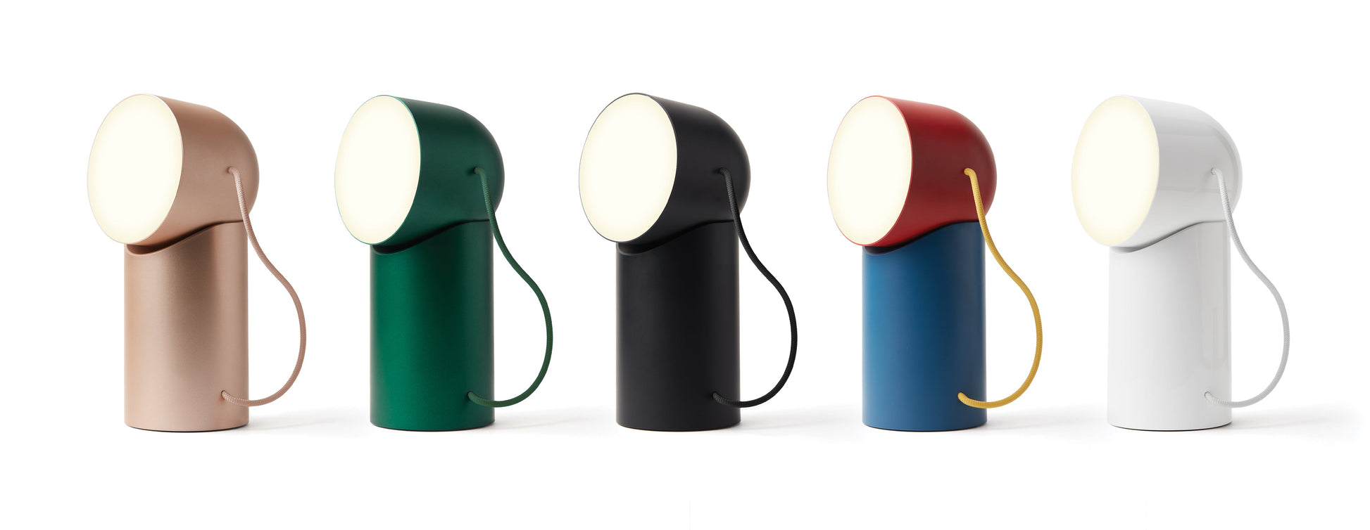 Lexon Orbe Portable Led Lamp With Moving Head - Green - Home & Garden > Lighting > Table Lamps
