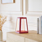Lexon Lantern Portable Lamp With Built-In Wireless Charger - Red - Home & Garden > Lighting > Table Lamps